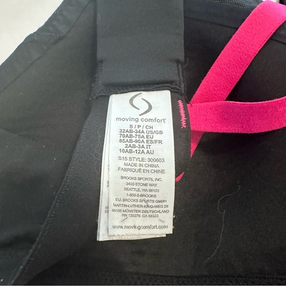 US 32AB-34A Moving Comfort Fine Form Bra - Picture 8 of 8